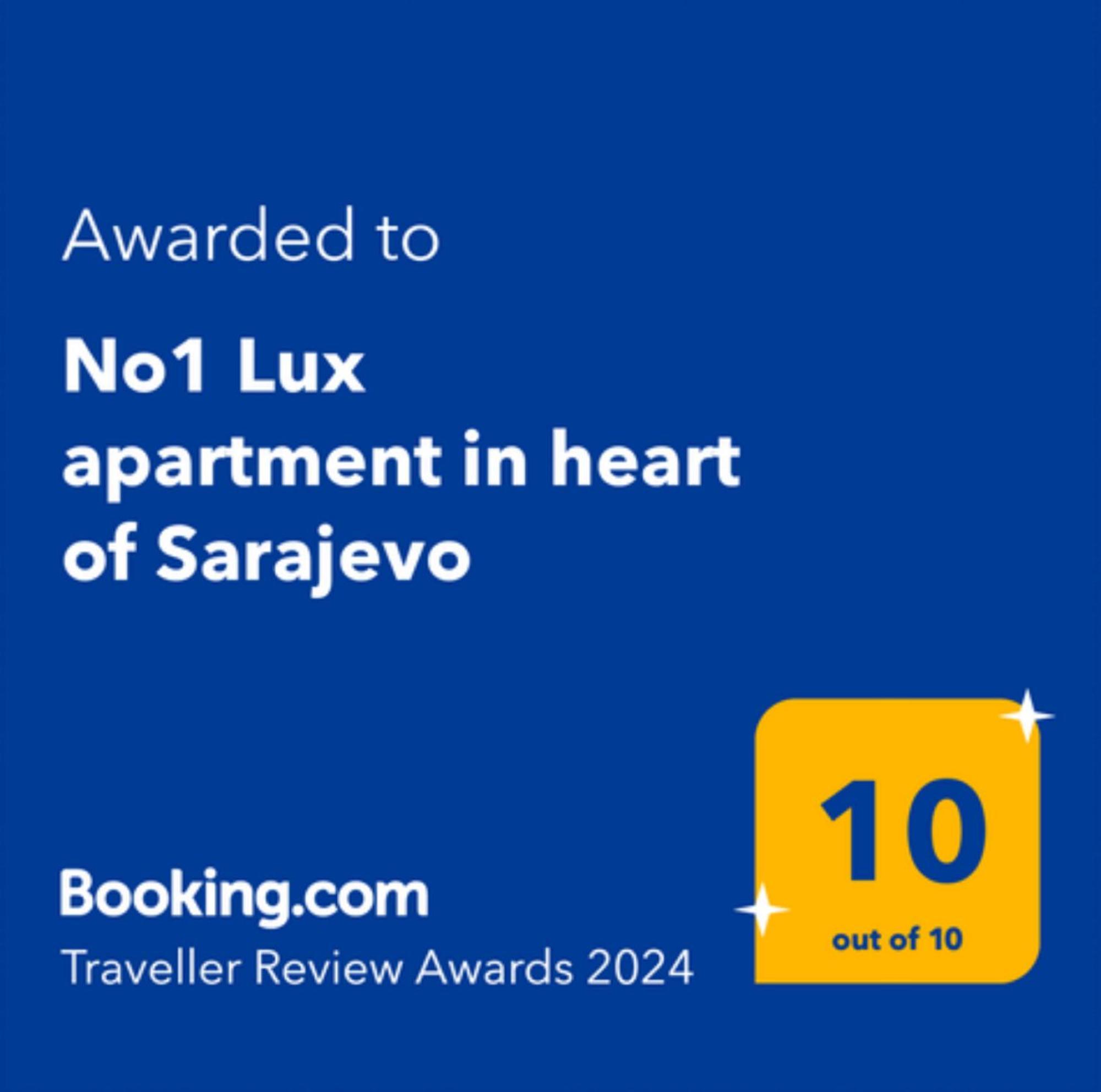 No1 Lux Apartment In Heart Of Sarajevo Bagian luar foto